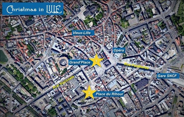 karta Lille Božićni sajam