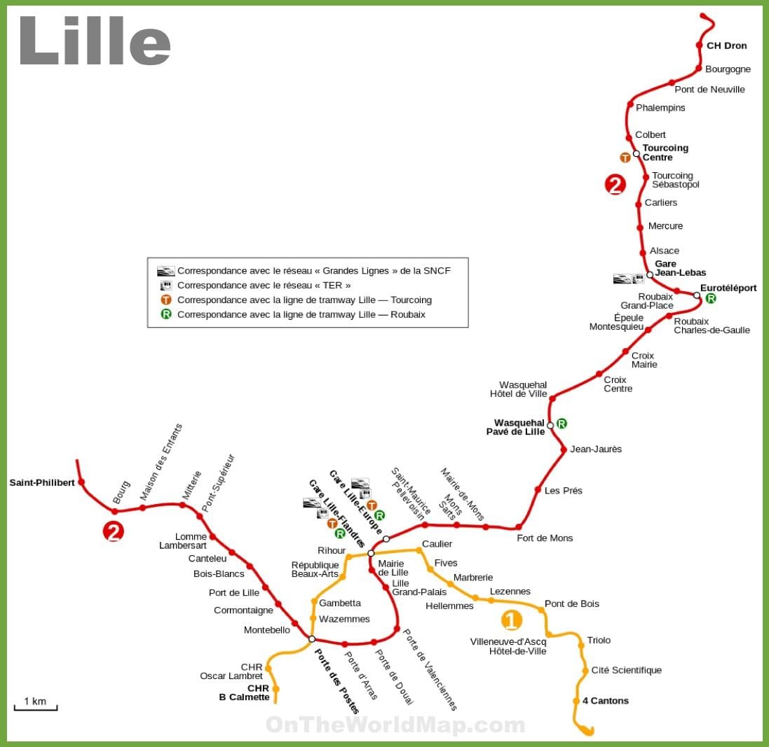 Lille karta podzemne željeznice пдф