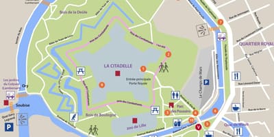 Karta park Lille