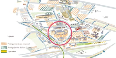 Karta hospital de Lille 